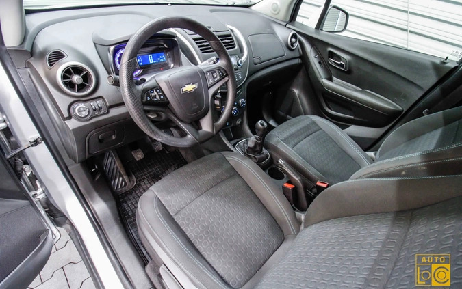 Chevrolet Trax cena 34999 przebieg: 113000, rok produkcji 2013 z Szubin małe 301
